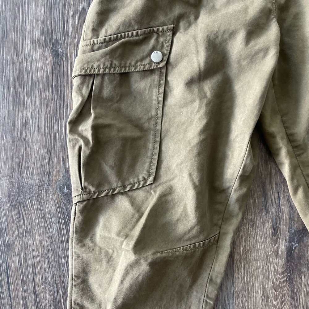 Cinq a Sept | Noah Fold Over Waistband Cargo Pants - Picture 4 of 8